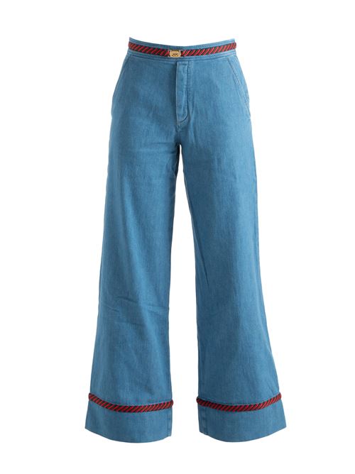 Pantaloni gucci azzurri hotsell